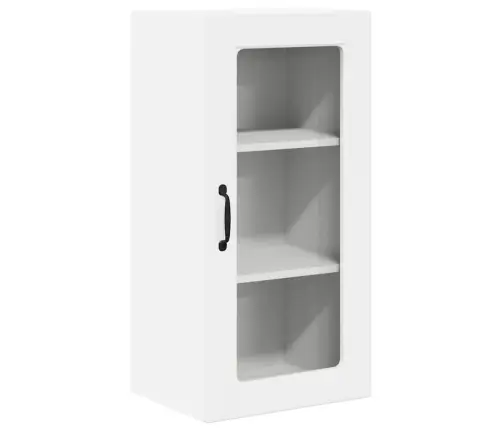 Virtuvės Spintelė 2 Pcs Aukštai Blizganti Balta 40 X 31 X 80 Cm