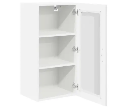 Virtuvės Spintelė 2 Pcs Aukštai Blizganti Balta 40 X 31 X 80 Cm