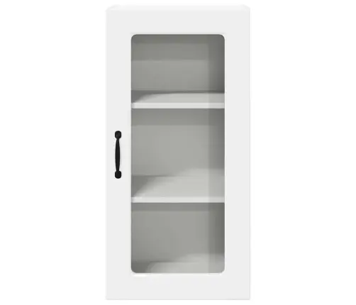 Virtuvės Spintelė 2 Pcs Aukštai Blizganti Balta 40 X 31 X 80 Cm