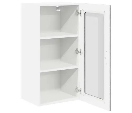 Virtuvės Spintelė 2 Pcs Pilkas Sonoma 40 X 31 X 80 Cm