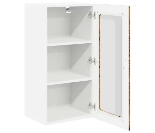 Virtuves Sienas Skapītis 2 Pcs Vecs Koks 40 X 31 X 80 Cm Vidaxl