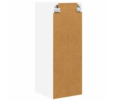 Virtuvės Sieninė Spintelė Su Durimis Balta 30 X 31 X 80 Cm