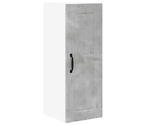 Virtuves Sienas Skapītis 2 Pcs Betona Pelēks 30 X 31 X 80 Cm Vidaxl