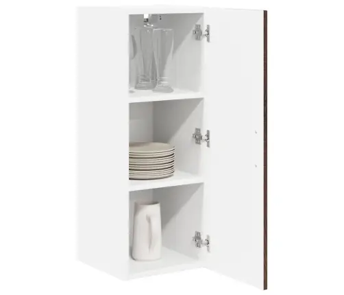 Virtuvės Spintelė 2 Pcs Rudas Ąžuolas 30 X 31 X 80 Cm