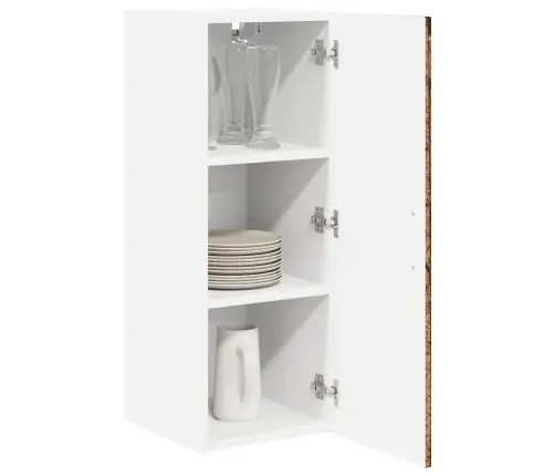 Köögikapp 2 Pcs Vana Puit 30 X 31 X 80 Cm Tehispuit