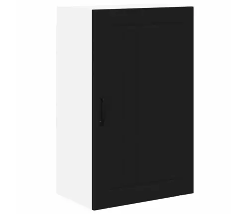 Virtuvės Spintelė Juoda 50 X 31 X 80 Cm Apdirbta Mediena