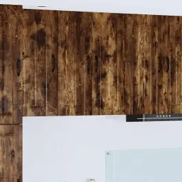 Virtuves Skapis Dūmaka Ozols 60 X 31 X 80 Cm Inženierijas Koks Vidaxl