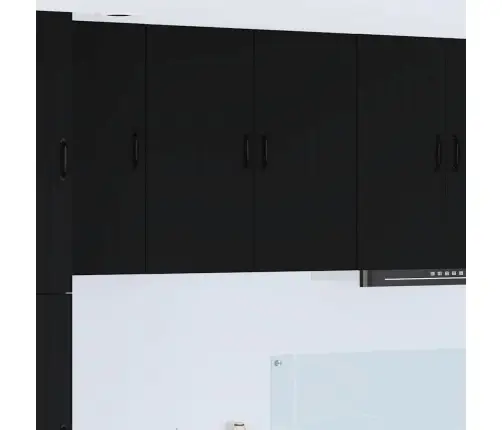 Köögikapp Must 80 X 31 X 80 Cm Tehispuit