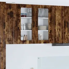 Virtuvės Spintelė Rūkyta Ąžuolas 80 X 31 X 80 Cm