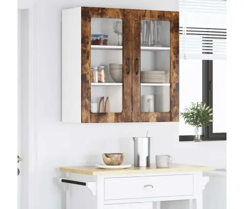 Virtuvės Spintelė Rūkyta Ąžuolas 80 X 31 X 80 Cm