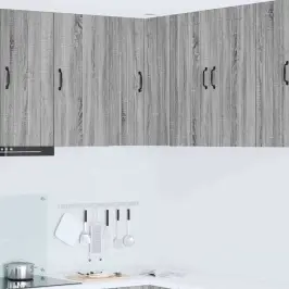 Virtuvės Spintelė Pilkas Sonoma 57 X 57 X 80 Cm