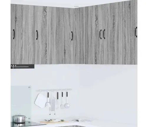 Virtuvės Spintelė Pilkas Sonoma 57 X 57 X 80 Cm