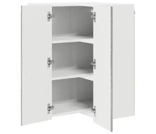 Virtuvės Spintelė Pilkas Sonoma 57 X 57 X 80 Cm