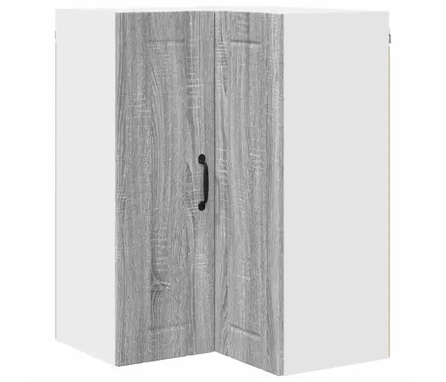 Virtuvės Spintelė Pilkas Sonoma 57 X 57 X 80 Cm