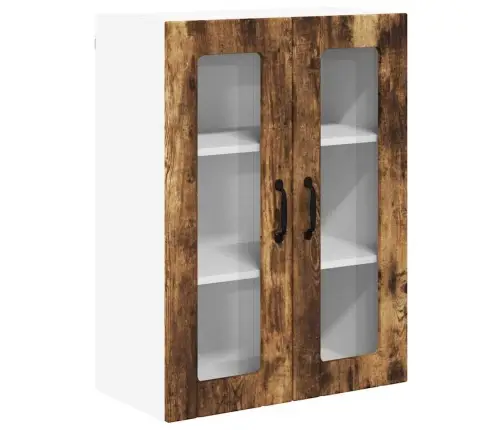 Virtuves Sienas Skapītis Ar Durvīm Dūmaka Ozols 60 X 31 X 80 Cm Vidaxl