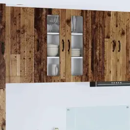 Virtuves Skapis Vecs Koks 60 X 31 X 80 Cm Inženierijas Koks Vidaxl