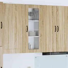 Virtuves Skapis Sonoma Ozols 40 X 31 X 100 Cm Inženierijas Koks Vidaxl