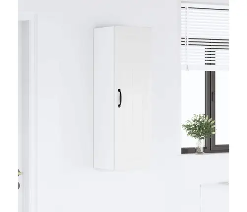 Virtuvės Spintelė Balta 30 X 31 X 100 Cm Apdirbta Mediena