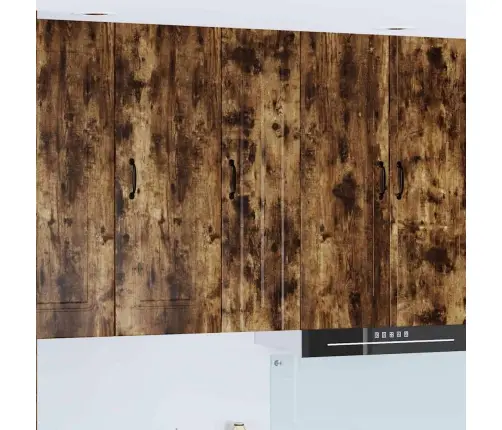 Virtuves Sienas Skapītis Dūmaka Ozols 30 X 31 X 100 Cm Vidaxl