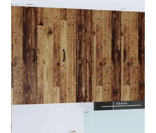 Virtuves Sienas Skapītis Ar Plauktu Vecs Koks 40 X 31 X 100 Cm Vidaxl