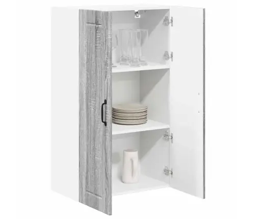 Virtuves Sienas Skapītis Pelēks Sonoma 60 X 31 X 100 Cm Vidaxl