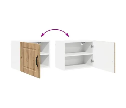 Köögikapp Riiuliga Uksega Käsitööpuu 50 X 31 X 40 Cm Tehispuit