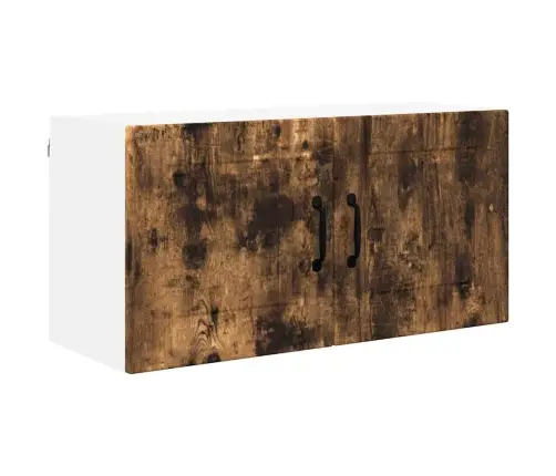 Virtuves Sienas Skapītis Ar Durvīm Dūmaka Ozols 80 X 31 X 40 Cm Vidaxl