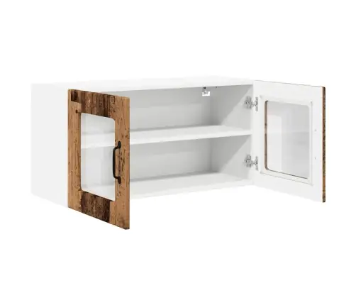 Virtuves Sienas Skapītis Ar Plauktu Vecs Koks 80 X 31 X 40 Cm Vidaxl