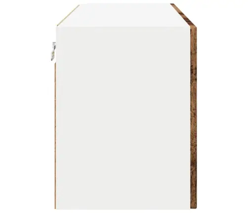 Virtuves Sienas Skapītis Ar Plauktu Vecs Koks 80 X 31 X 40 Cm Vidaxl