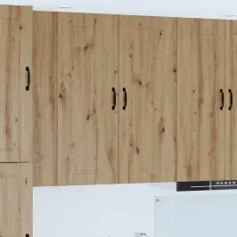 Seinakapp Kööki Riiuliga Käsitööpuu 40 X 31 X 100 Cm Tehispuit