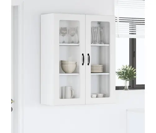 Virtuves Sienas Skapītis Ar Plauktu Balts 80 X 31 X 100 Cm Vidaxl