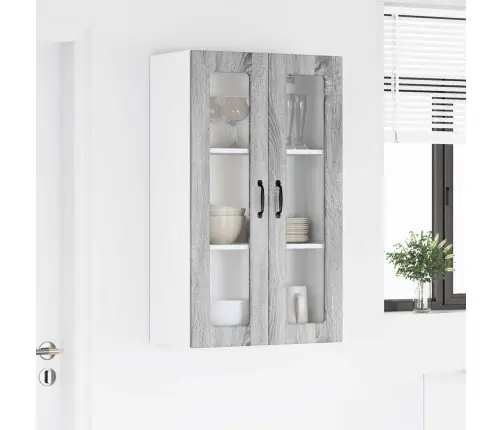 Virtuves Sienas Skapītis Pelēks Sonoma 60 X 31 X 100 Cm Vidaxl