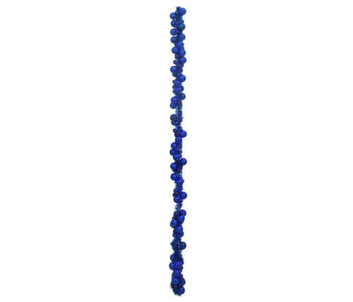 Kalėdų Rutulių Girlianda Mėlyna 186 Cm Polystirenas