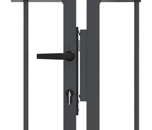 Žoga Vārti Ar Speara Augšdaļu Pelēka 305 X 125 Cm Tērauds Vidaxl