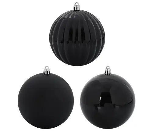 Kalėdinių Kraitės Rinkinys 15 Pcs Juoda
