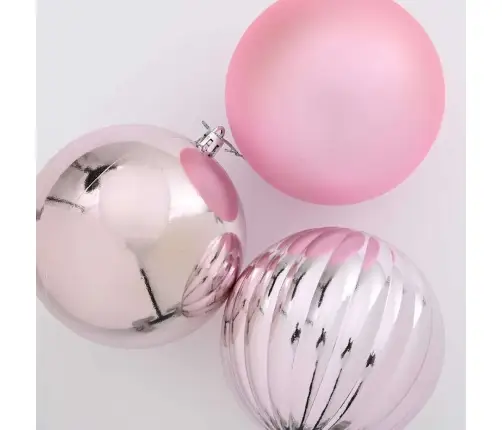 Kalėdinių Kraitės Rinkinys 15 Pcs Rožinė Plastmasė