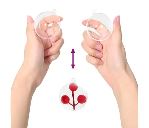 Ziemassvētku Rotājumu Komplekts 25 Pcs Ø 8 Cm Vidaxl