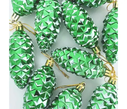 Ziemassvētku Koka Rotājumi 40 Pcs Zaļa Vidaxl Ziemassvētku Koka Rotājumi 40 Pcs Zaļa Vidaxl