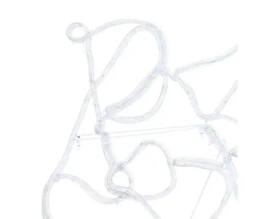 Led Ziemassvētku Dekors Daudzkrāsains 69 X 79 Cm Pvc Vidaxl