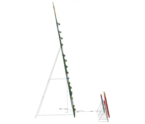 Apgaismota Ziemassvētku Eglīte Ar 3 Dāvanu Kastēm 2D Siltā Baltā Krāsā Vidaxl