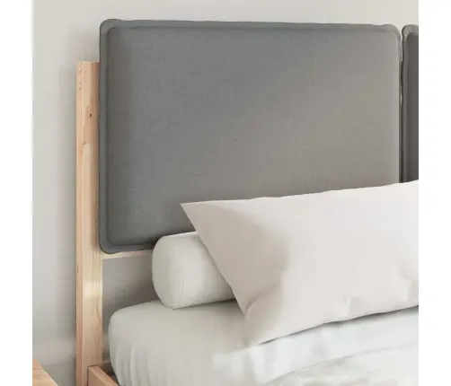 Lovo Rėmas Su Apmuštu Galvūgaliu Šviesiai Pilka 160 X 200 Cm