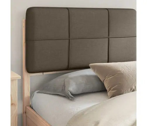 Lovo Rėmas Su Apmuštu Galvūgaliu Taupe 200 X 200 Cm
