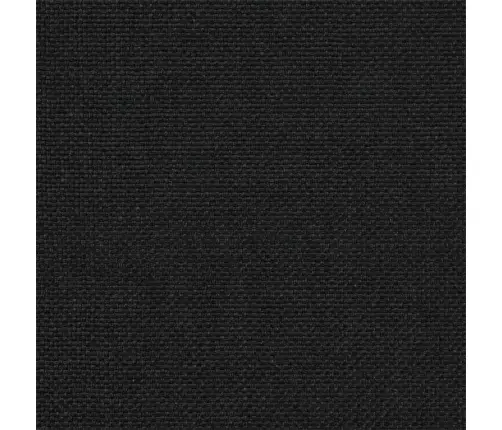 Gultas Rāmis Ar Polsterētu Galvas Balstu Melna 180 X 200 Cm Vidaxl