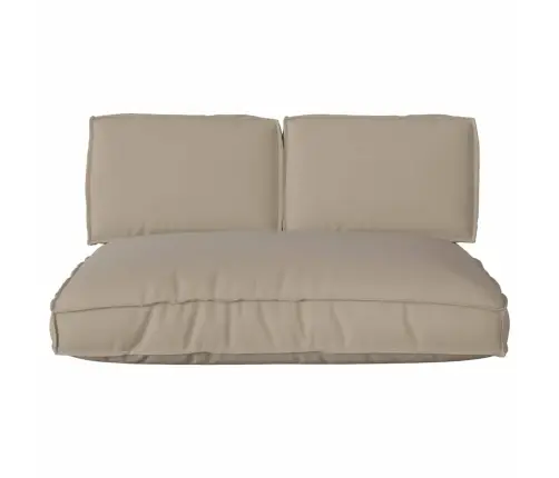 Padjakomplekt 3 Pcs Pruunikashall Oxfordi Kangas