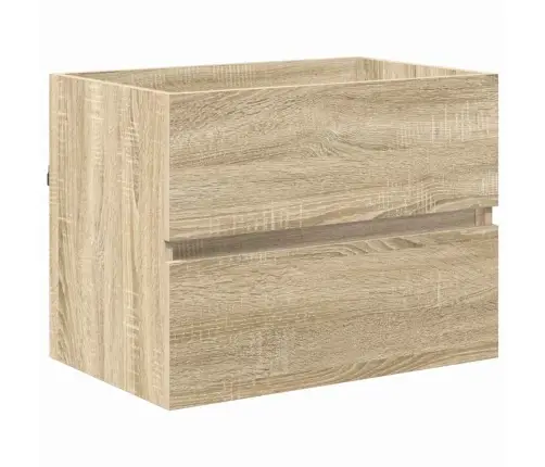 Vannas Istabas Mēbeļu Komplekts Sonoma Ozols Inženierijas Koks Vidaxl