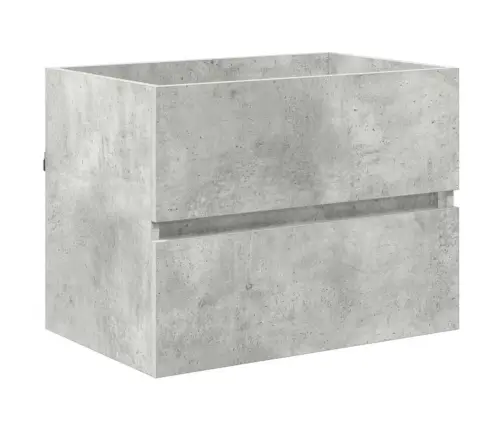 Vonios Baldų Rinkinys Su Stalčių Betono Pilka 60 X 38,3 X 45 Cm