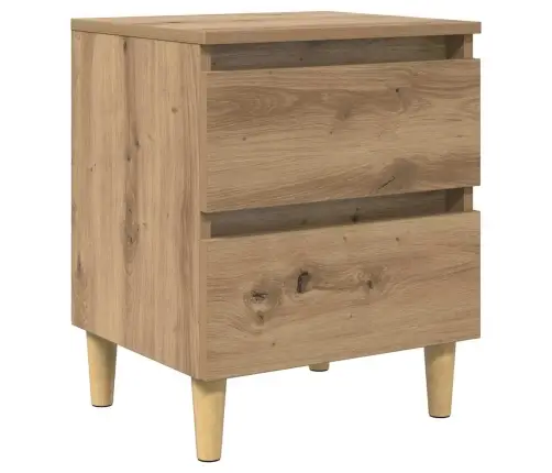 Gultas Skapji Ar Atvilktni 2 Pcs Artisānā Ozols 40 X 35 X 50 Cm Vidaxl