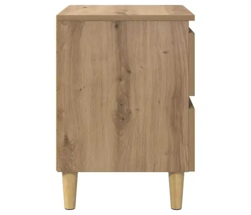 Gultas Skapji Ar Atvilktni 2 Pcs Artisānā Ozols 40 X 35 X 50 Cm Vidaxl