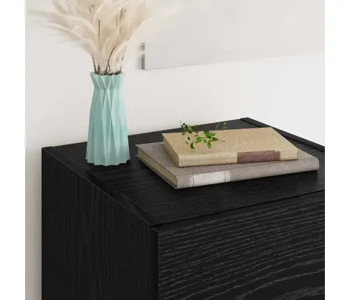 Kabalas Juodas Ąžuolas 34,5 X 34 X 90 Cm Apdirbta Mediena