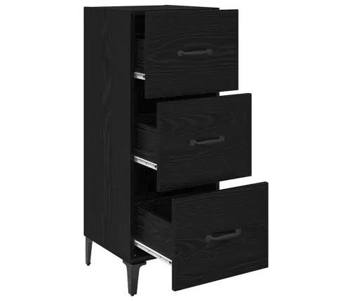 Kabalas Juodas Ąžuolas 34,5 X 34 X 90 Cm Apdirbta Mediena